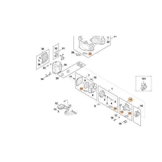 STIHL   Kołnierz FA03 600 3401